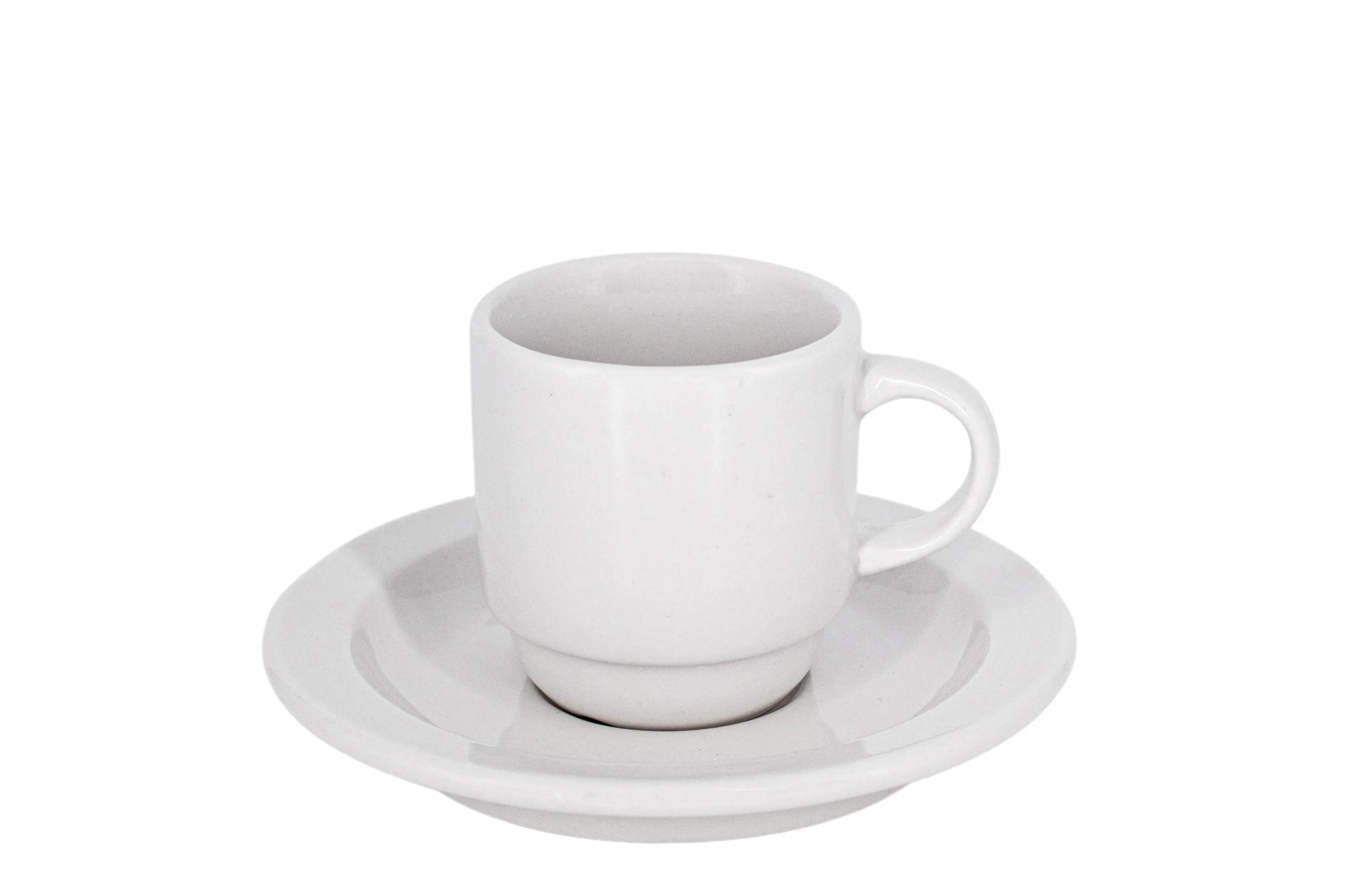 Koffiekop en schotel Mammoet Budgetline 14cl
